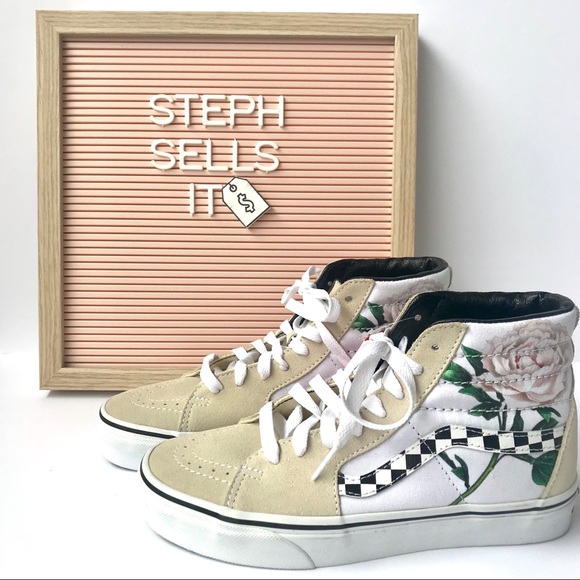 Vans Shoes - 🆕 Vans Checkerboard Turtledove SK8-Hi Unisex NEW